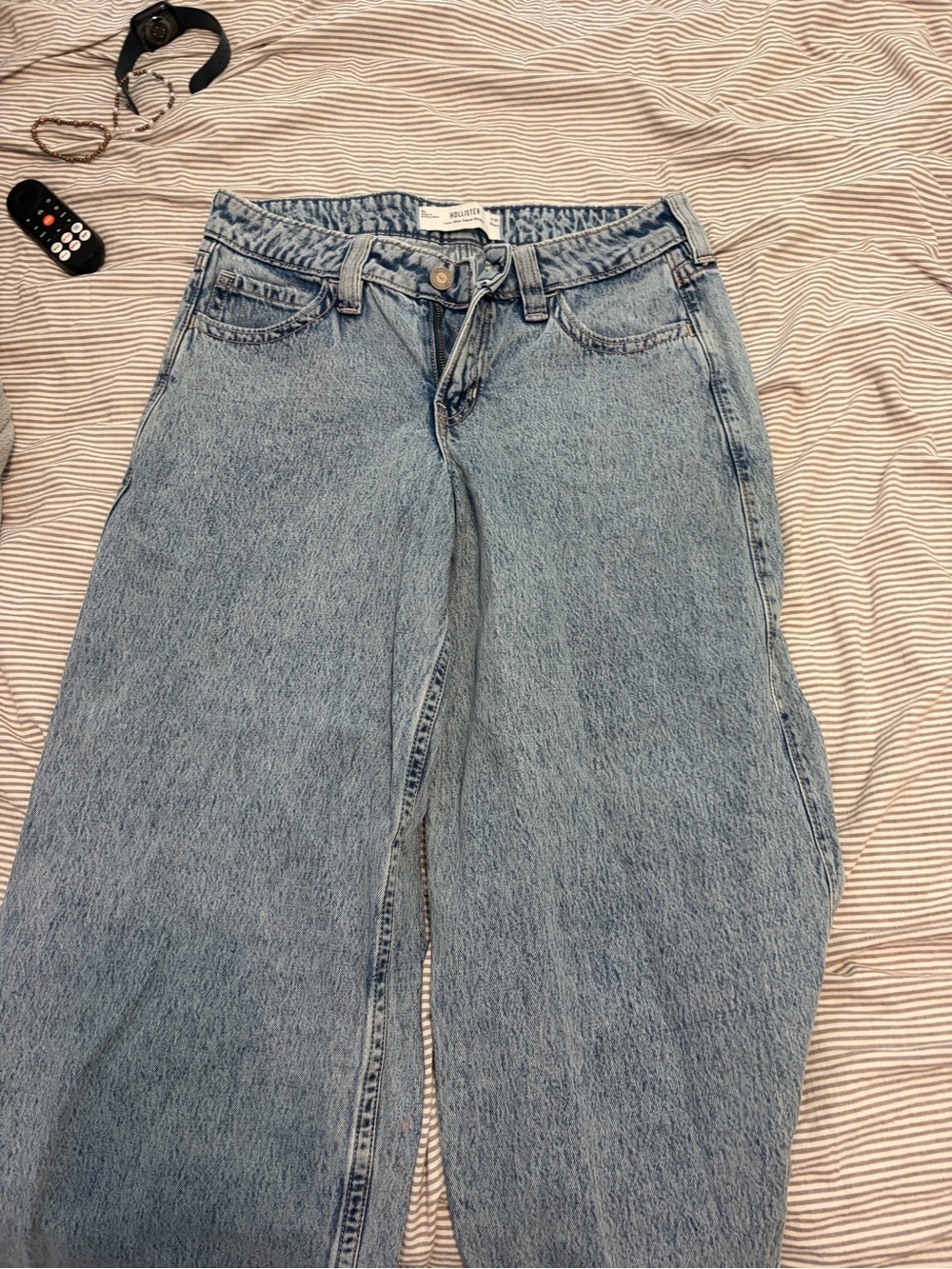 Hollister Light Blue Boyfriend Jeans
